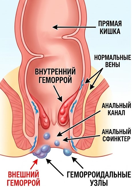 геморрой внутренний